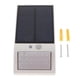 thumbnail image 2 of Luces Solares Para Exteriores Con área De Ilución Sensor De Movimiento Inalámbrico Seguridad Noche Luz De Pared Carcasa blanca Luz blanca 24-LED Baoblaze Lámparas solares de pared Apliques, 2 of 8
