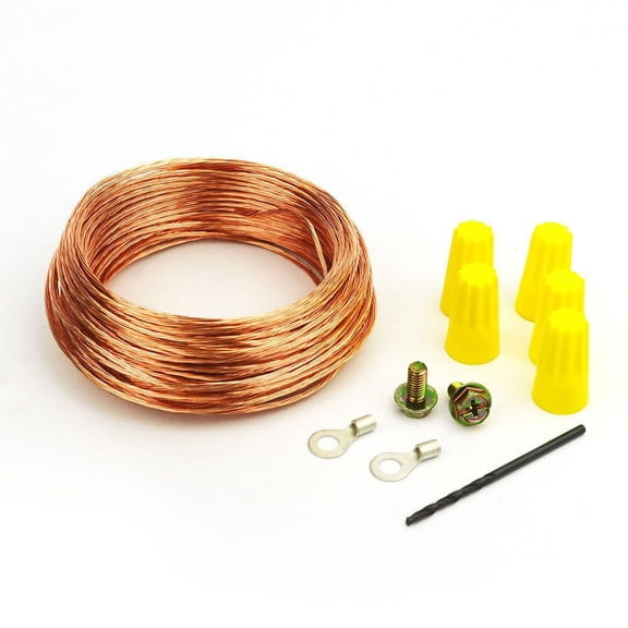Big Horn 11750 D.C. Grounding Kit for Dust Collection Systems - Replaces Jet JW1053