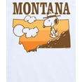 thumbnail image 3 of Peanuts - Hiking Snoopy Montana -Toddler And Youth Short Sleeve Graphic T-Shirt, 3 of 6