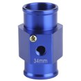 thumbnail image 3 of Temp Sensor Adapter Kit Joint Clamps Aluminium Alloy Parts Accessory for Water Temperature Gauge Blue34mm, 3 of 7