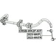 thumbnail image 2 of Front Right Stabilizer Link / Sway Bar Link Febest 2023-WKFR Oem 68069654AB, 2 of 2