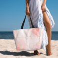 thumbnail image 6 of Fuzoiu Marble Print Waterproof Beach Tote Bag for Women Girls with Zipper,Sandproof Pool Swim Bag,Large Capacity Beach Travel Bag for Pool Swim Travel Everyday, 6 of 7