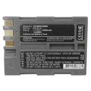 Replacement Battery for Nikon D100,D100 SLR,D200,D300,D300S,D50,D70,D700,D70s,D80,D90,D900,DSLR D700,EN-EL3e,7.4V/2000mAh