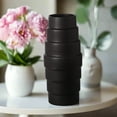 thumbnail image 6 of Rhenna Layered Design Round Ceramic Vase, 6 of 8