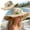 B, variant on Wide Brim Floppy Straw Sun Hat for Women, UPF 50+ UV Protection Frayed Edge Beach Hat with Flower Decoration, Foldable Straw Hat for Summer Vacation, Travel, Hiking, Gardening