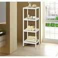 thumbnail image 2 of Gallerie Decor Natural Spa 4-Shelf Transitional Bamboo Tower in Natural, 2 of 4