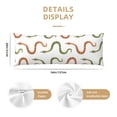 thumbnail image 3 of Picia Hand Drawn Snake Body Pillow Cover - Super Soft Microfiber 20x54 Body Pillow Case - Envelope Closure, Wrinkle, Stain Resistant Body Pillow Cover,Elegant Bedding, 3 of 8