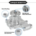 thumbnail image 3 of Bomba de agua Unique Bargains para Ford Ranger Pickup 2.5 TDCi 4x4 No.8ALA15100/8ALA15100A, 3 of 6