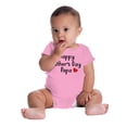 thumbnail image 4 of Happy Fathers Day Papa Grandfather Pop Bodysuit Jumper Girls Infant Baby Brisco Brands NB, 4 of 6