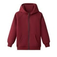 thumbnail image 1 of Conjunto de ropa de abrigo y chaquetas informales con capucha de manga larga para niños, traje impermeable y a prueba de viento para hombres y mujeres, ropa deportiva de manga larga y chaqueta informa, 1 of 5