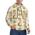 thumbnail image 2 of Daiia Frogs for Men's Fashion Hoodies & Sweatshirts with Kangaroo Pocket Hooded Sweatshirt Breathable & Moisture Wicking-3X-Large, 2 of 7