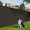 6*50 ft, variant on Heavy Duty Privacy Fence Screen 5' x 50', 180GSM HDPE Black Fence Cover with Metal Grommets & Zip Ties for Balcony, Garden, Deck, Backyard Outdoor