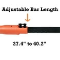 thumbnail image 3 of Bn Products Adjustable Length Hickey Bar For Up To #5 Rebar Pry Bar End, 3 of 5