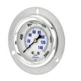thumbnail image 2 of 2.5" Liquid Filled Pressure Gauge 0-2,000 PSI 1/4" NPT CBM Panel Flush Mount 204L-254O, 2 of 5