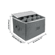 thumbnail image 5 of Caja de almacenamiento para copas de vino Caja de almacenamiento para copas, 5 of 6