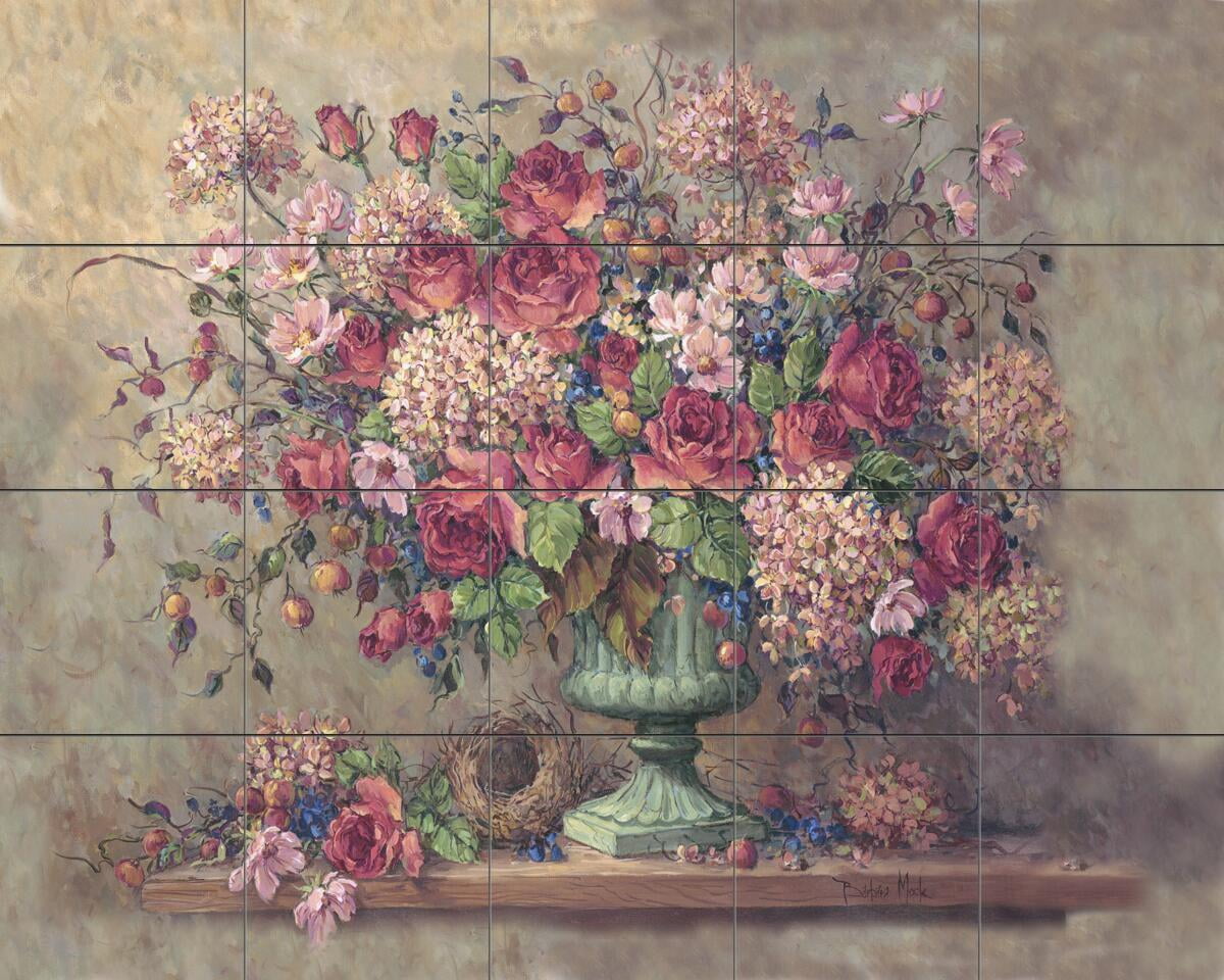 Tile Mural Kitchen Backsplash - BM-Colettes Collection - by Barbara ...
