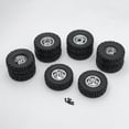 thumbnail image 3 of 4Pack Remote Control Rubber Tire for WPL B16 Crawler Car, 3 of 8