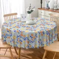 thumbnail image 5 of Tchckioa Boho Tablecloth,70 Inch Round Stain Proof Table Cloth Cover for Restaurant Decor, 5 of 6