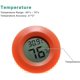 thumbnail image 1 of Mini práctico termómetro redondo interior digital higrómetro temperatura ambiente kaili Sencillez, 1 of 4