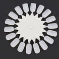 thumbnail image 7 of UDIYO 10 Pcs 18 Tips Display Plastic Nail Art Polish Gel Palette Round Shape Wheels, 7 of 7