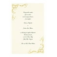 thumbnail image 2 of Wilton 50-Pack Scrollwork Invitation, Gold, 2 of 2