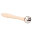 thumbnail image 2 of Hand Jingle Bell, Classic  Solid Wood Jingle Stick Shaker Easy Grip  For Playing, 2 of 8