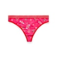 thumbnail image 5 of Packed Party Women's Candy Cane Giftable Christmas, 3-Pack, Thong Panties, Sizes S-XXL, 5 of 10