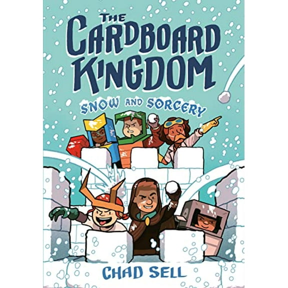 Pre-Owned The Cardboard Kingdom #3: Snow and Sorcery: (A Graphic Novel) Paperback