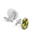 thumbnail image 3 of Pear Formal Attire Stainless Steel Cufflink Set and Shirt Clip - for Dress Shirts, 3 of 6