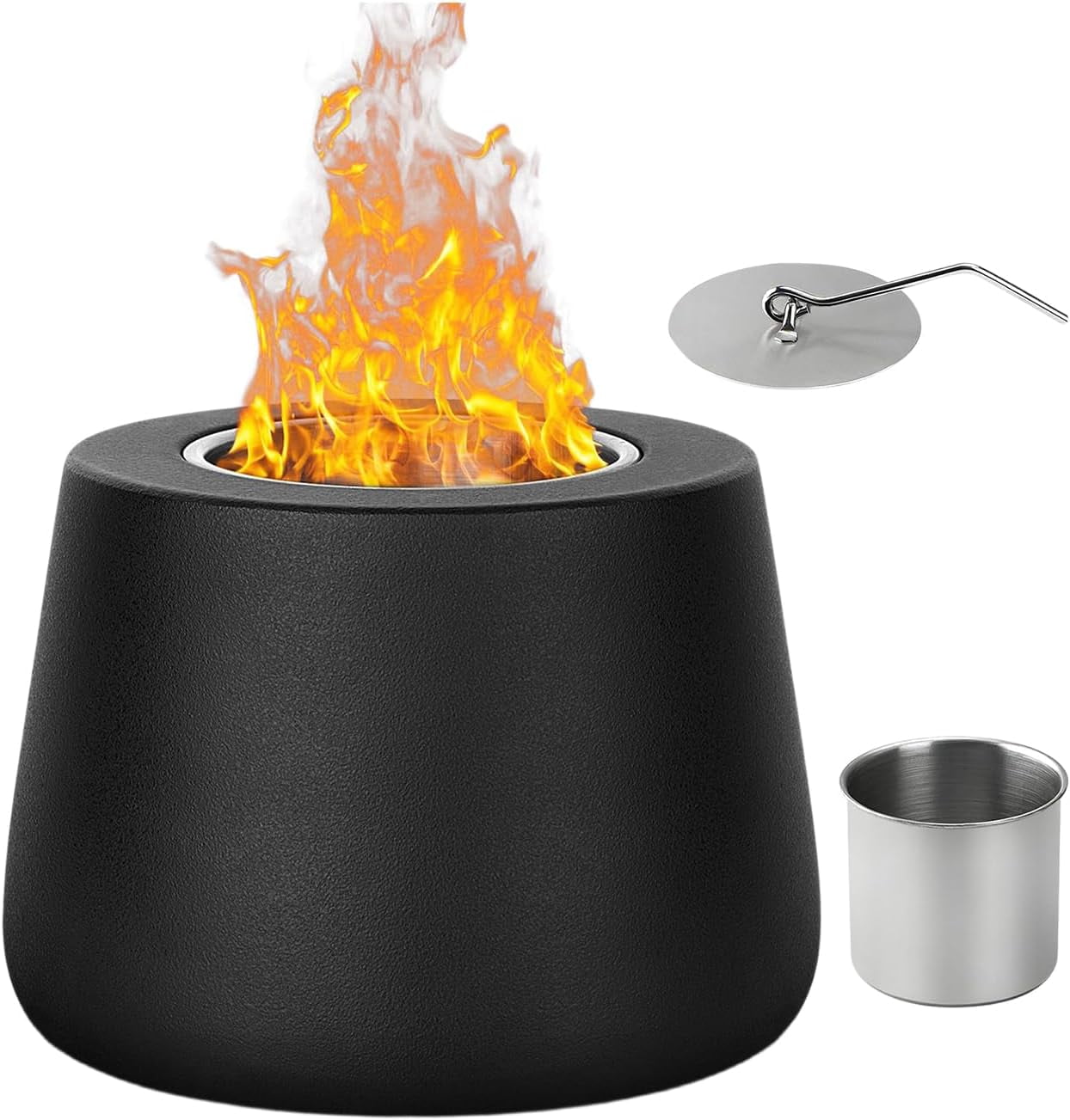 Coleman Cityscapes Tabletop Fire Pit, 5 x 5 Inches, Smokeless