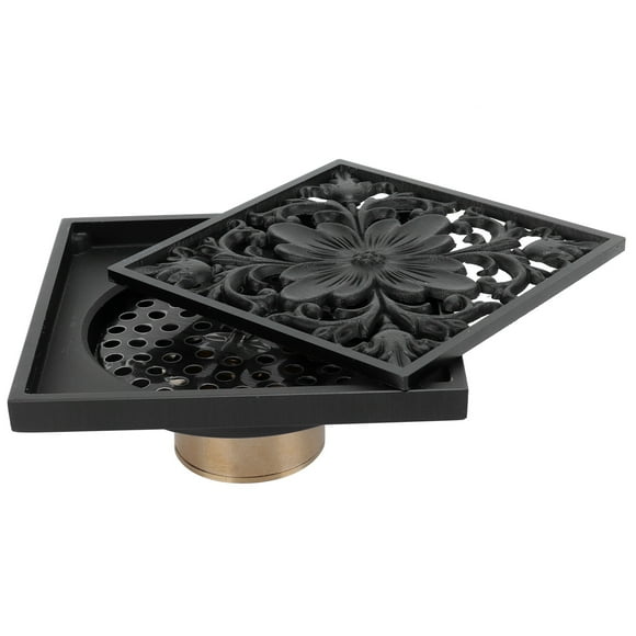 Floor Drain, Floor Drain Strainer Copper  for Kitchen for Washroom for Bathroom for Garage