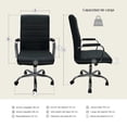 thumbnail image 3 of Silla de Oficina Imperial X-Pross Color Negro Ergonómica, Moderna y Resistente., 3 of 6
