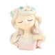 thumbnail image 1 of Maceta con cabeza de hada, cara de niña, escultura de maceta con flores, adorno de resina versátil Blanco, 1 of 9