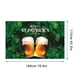 thumbnail image 2 of Shamrock Banner Flag Irish Decor, Double Printed Yard Sign Trefoil Poster, Green Coins Luck Irish Holiday, Outdoor Yard Decor, St Patrick's Day Irish Festive, Lightweight Foldable, Durable, 2 of 9