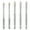 Silver 6 6 8 8 8mm, variant on 2/3/4/5Pcs Eccentric Twist Drill Bit High Hardness Skewed Head Drill Bits for Concrete/Glass/Brick/Plastic