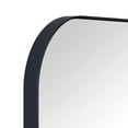 thumbnail image 2 of Contemporary Farmhouse 30x40" Black Bathroom Vanity Wall Mirror Metal Rectangular Framed, 2 of 6