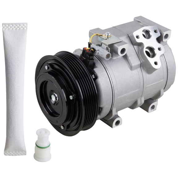 AC Compressor w/ A/C Drier For Toyota Sienna 2004 2005 2006 - BuyAutoParts