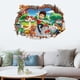 thumbnail image 3 of 3d Paw Patrol Etiqueta de la pared Dibujos animados Anime Wallpaper para la decoración de la habitación de los niños, 11 Feliz Sencillez, 3 of 3