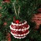 thumbnail image 4 of Bewildely Bola de árbol de Navidad de 6 piezas, diseño de escena exquisita para el hogar, accesorio de tamaño pequeño DIY, colgante de Navidad de Año Kits de decoración para fiestas Tipo 1 Bewildely HA070114-01, 4 of 6