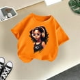 thumbnail image 3 of Tween Big Girls Girls Cute Graphic Crewneck Short Sleeve Tee Summer Casual T Shirt Size 11-12T, 3 of 3