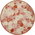 thumbnail image 4 of SAFAVIEH Martha Stewart Poppy Field Floral Area Rug, Cayenne Red, 4' x 6', 4 of 6