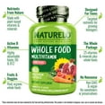 thumbnail image 6 of NATURELO Teen Multivitamin - Whole Food Multivitamin - with Minerals for Teenage Boys & Girls - Supplement for Active Kids - Non-GMO - Vegan & Vegetarian - 180 Capsules, 6 of 9
