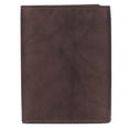 thumbnail image 4 of Cartera BUXTON Dakota de piel con triple pliegue RFID, color tostado, 8 x 10 cm, 4 of 5