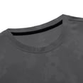 thumbnail image 5 of BELTNOV Men's Short Sleeve T-Shirts Casual Summer Loose Fit Round Neck Breathable Basic Tee Shirt Dark Gray, 5 of 7
