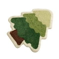 thumbnail image 4 of Lipstore Christmas Tree Rug Bathroom Rug Good Absorbent Soft for Christmas Decor Non Slip B, 4 of 8