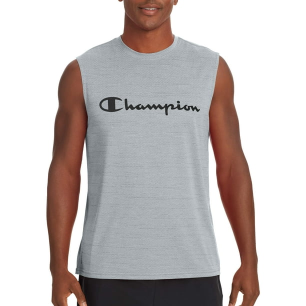 Champion - Champion Men's Double Dry Graphic Muscle, up to Size 2XL ...