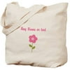 Cafepress Personalized Cute Pink Flower Tote Bag