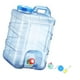 thumbnail image 1 of Contenedor de agua con grifo, cubo de almacenamiento de agua sin fugas, contenedor de agua potable portátil de 28 L para el hogar, picnic, coche No hay grifo de repuesto, 1 of 9