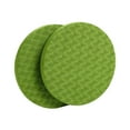 thumbnail image 5 of TTETTZ 2 Pieces Knee Pads Cushion Round Support Pad for Women/Men Home Workout Green, 5 of 9