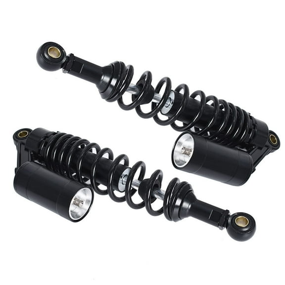 Universal 12.5" 320mm Motorcycle Rear Shock Absorbers (2-Pack) - Compatible with Most Dirt Bikes, Cruisers & Street Motorcycles